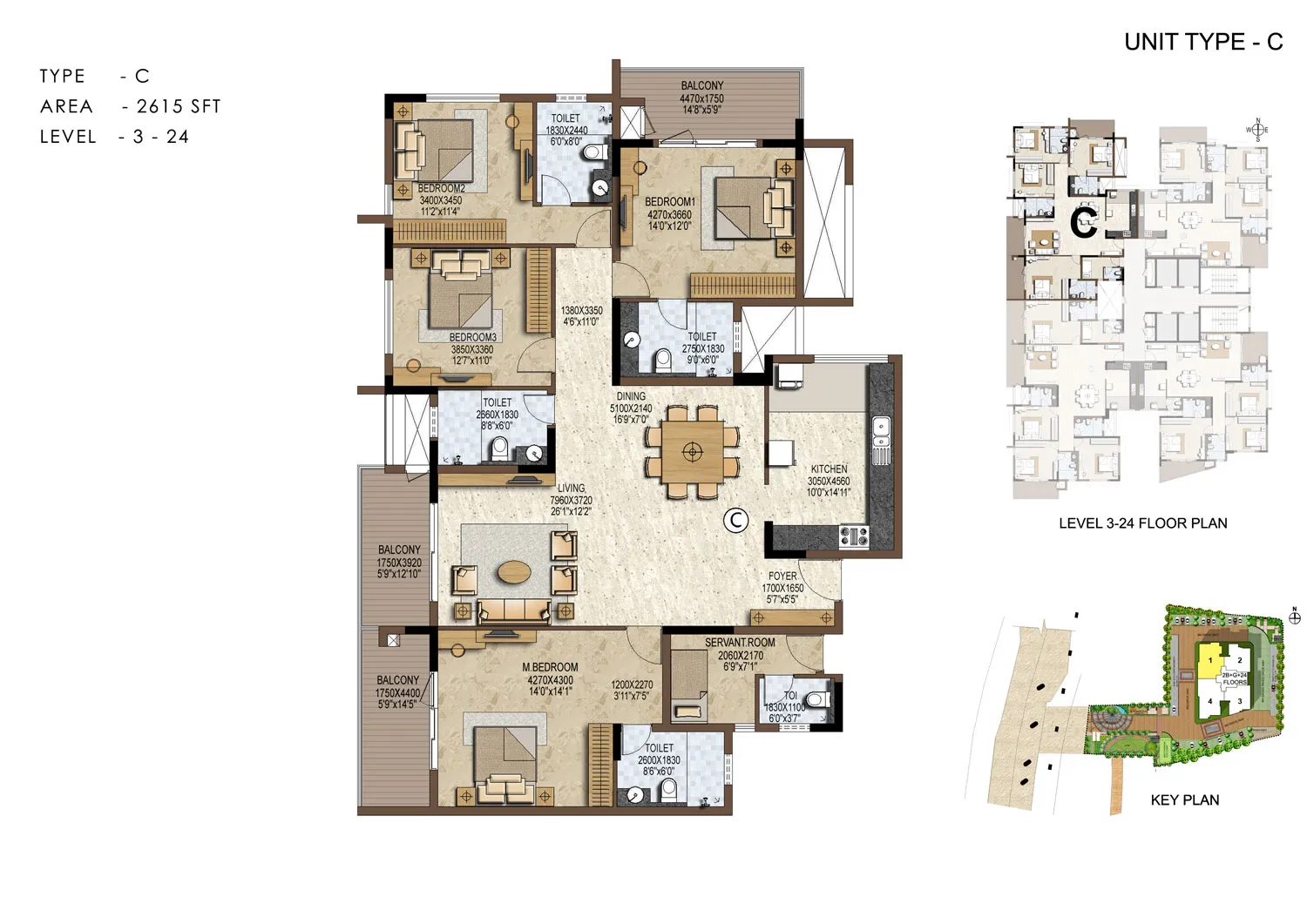 Prestige Brooklyn Heights plan