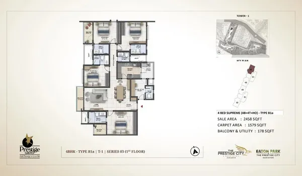 Prestige Eaton Park plan