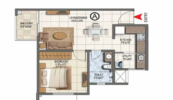 Prestige Palm Court plan