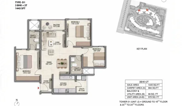 Prestige Parklane plan